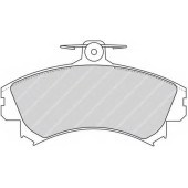 Колодки тормозные дисковые передний для MITSUBISHI CARISMA(DA#), COLT CZC(RG), COLT(Z2#A,Z3#A), SPACE STAR(DG#A) / VOLVO S40(VS), V40(VW) <b>FERODO FDB1093 / 21920</b>