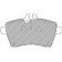 Колодки тормозные дисковые передний для MERCEDES A(W169) <b>FERODO FDB1593 / 24077</b>