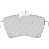 Колодки тормозные дисковые передний для MERCEDES A(W169) <b>FERODO FDB1593 / 24077</b>