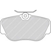 Колодки тормозные <b>FERODO FDB669</b>