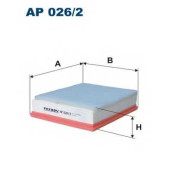 Фильтр воздушный FILTRON AP026/2