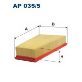 Фильтр воздушный FILTRON AP035/5