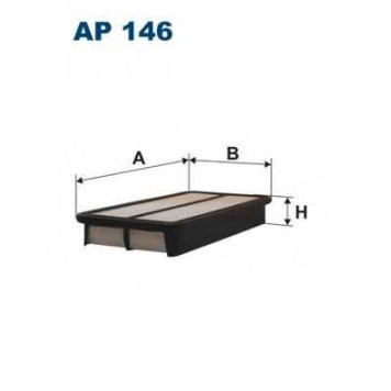 Фильтр воздушный FILTRON AP146 = A-161 VIC