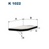 Фильтр салонный FILTRON K1022