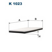 Фильтр салонный FILTRON K1023