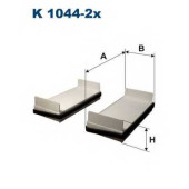 Фильтр салонный FILTRON K1044-2x