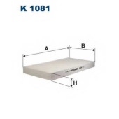 Фильтр салонный FILTRON K1081