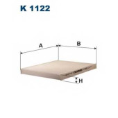 Фильтр салонный FILTRON K1122