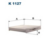 Фильтр салонный FILTRON K1127