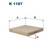 Фильтр салона FILTRON K1187
