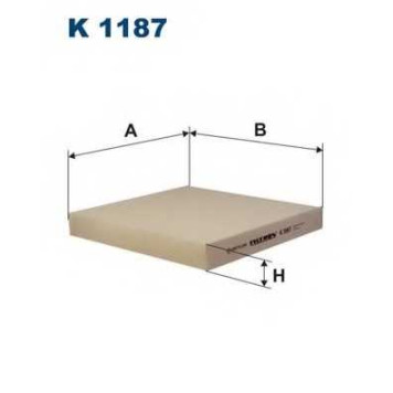 Фильтр салона FILTRON K1187