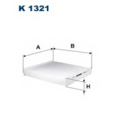 Фильтр салона FILTRON K1321