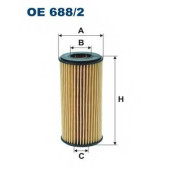 Фильтр масляный FILTRON OE688/2