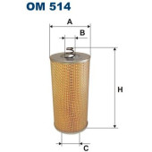 FILTRON OM 514 - фильтр масляный