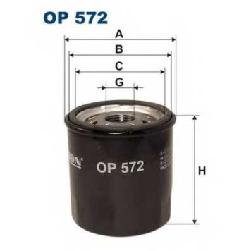 Фильтр масляный FILTRON OP572 =С-110