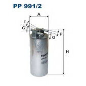 Фильтр топливный FILTRON PP991/2