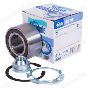 Подшипник ступицы LADA Largus, Renault Logan, Vesta с ABS передний 37*72*37 <b>FINWHALE HB701</b> 770120767