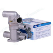 Термостат ВАЗ 2170 Приора, 2110-2115 (2003г-) в сборе с корпусом (6 патрубков) 85°С <b>FINWHALE T170</b>