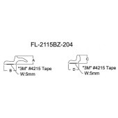 Молдинг лобового стекла VOLKSWAGEN GOLF V 03-08 <b>FLEXLINE FL-2115BZ</b>