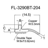 Молдинг лобового стекла BMW 5-SERIES F10 / 11 10-17 <b>FLEXLINE FL-3290BT</b>