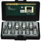 Набор насадок торкс FORCE F4102 T20-T60 (9 предм).