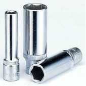 Головка 13мм 1/2" 6 гран. длинная FORCE F5457713 (77мм)