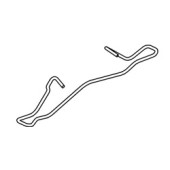 Пружина фиксирущая тормозных колодок передних супп <b>FORD 1223635</b>