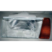 Фара ВАЗ 2108 желтый поворотник (сер. корп) левая стекло <b>Формула света Б/Н4 081.3711</b>