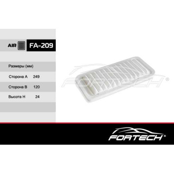 Воздушный фильтр <b>FORTECH FA209</b>