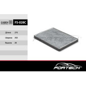 Фильтр салона уголь SUZUKI: Grand Vitara New (06~) <b>FORTECH FS028C</b>