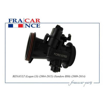 Заслонка дроссельная в сборе RENAULT (Logan, Sandero) <b>FRANCECAR FCR210762</b>-1