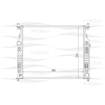 Радиатор <b>FREEZ KK0153</b>