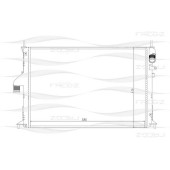 Радиатор RENAULT LoganSandero 06-> <b>FREEZ KK0180</b>
