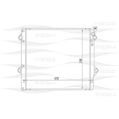 Радиатор TOYOTA Land cruiser 03-> <b>FREEZ KK0195</b>
