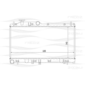 Радиатор <b>FREEZ KK0237</b>