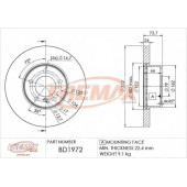 Тормозной диск FREMAX BD-1972