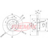 Тормозной диск <b>FREMAX BD-4803</b>