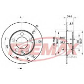 Тормозной диск FREMAX BD-5601