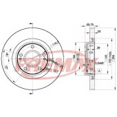 Тормозной диск FREMAX BD-5924