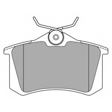 Колодки торм.зад. [TRW-syst.] <b>FREMAX FBP057501</b>