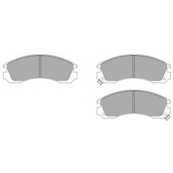 Комплект тормозных колодок, дисковый тормоз <b>FREMAX FBP-0923</b>