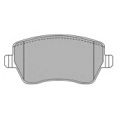 Комплект тормозных колодок, дисковый тормоз <b>FREMAX FBP-1337</b>