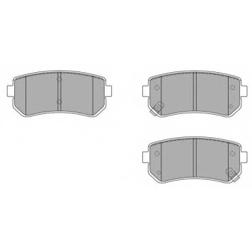 Комплект тормозных колодок, дисковый тормоз <b>FREMAX FBP-1485</b>
