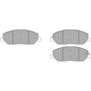 Комплект тормозных колодок, дисковый тормоз <b>FREMAX FBP-1555</b>