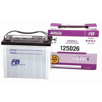 Аккумулятор ширококлеммный 85Ач 800А <b>FURUKAWA BATTERY (FB) Altica HIGH-GRADE 125D26R</b>