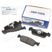 Колодки тормозные передние LADA Largus,Vesta, Renault Logan 140mm 410602396R <b>GALLANT GL.BP.1.17</b>