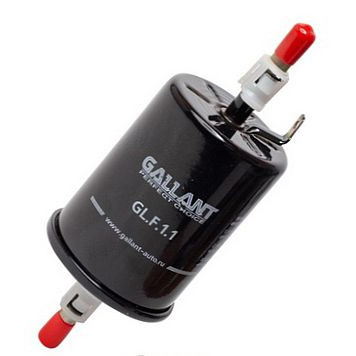 Фильтр топливный ВАЗ инж. хомут с клипсами <b>GALLANT GL.F.1.1</b>