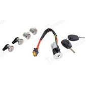 Замок зажигания LADA Largus, Renault Logan (2 ключа + личинки) <b>GALLANT GL.LK.1.1</b> 806010137R