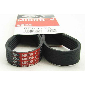 Ремень генератора ГАЗ-3302 дв.ЗМЗ-405 ЕВРО-3 без ГУР GATES 6PK1275-1