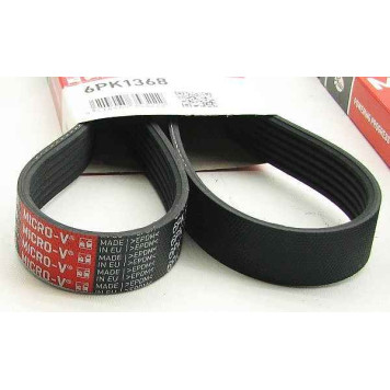 Ремень генератора ГАЗ-3110, 3302 дв.ЗМЗ-406 с ГУР GATES 6PK1368-1